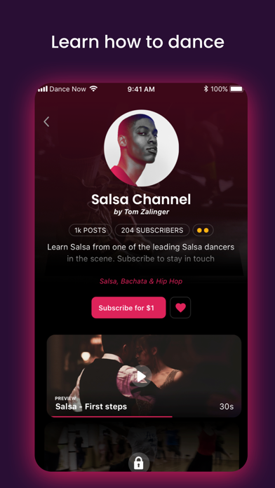 iDanceSocial iPhone screenshot 1 - Lifestyle app