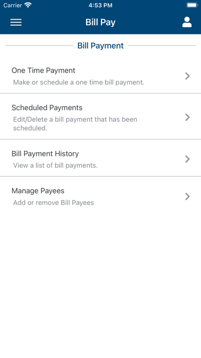 United Bank of Iowa Screenshot