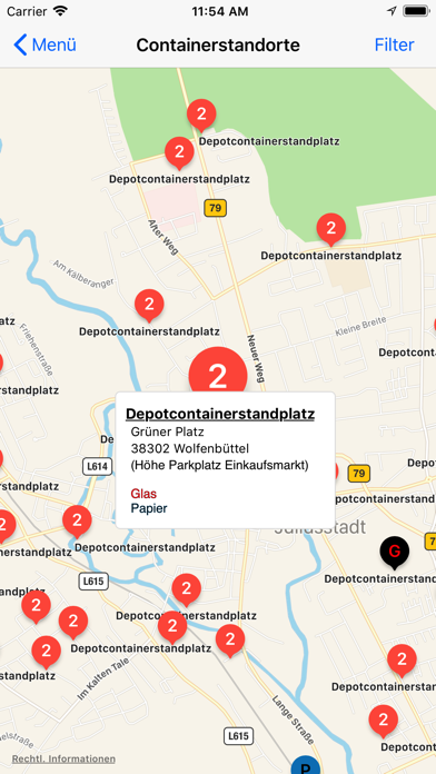 Abfallwirtschaft Wolfenbüttel Screenshot