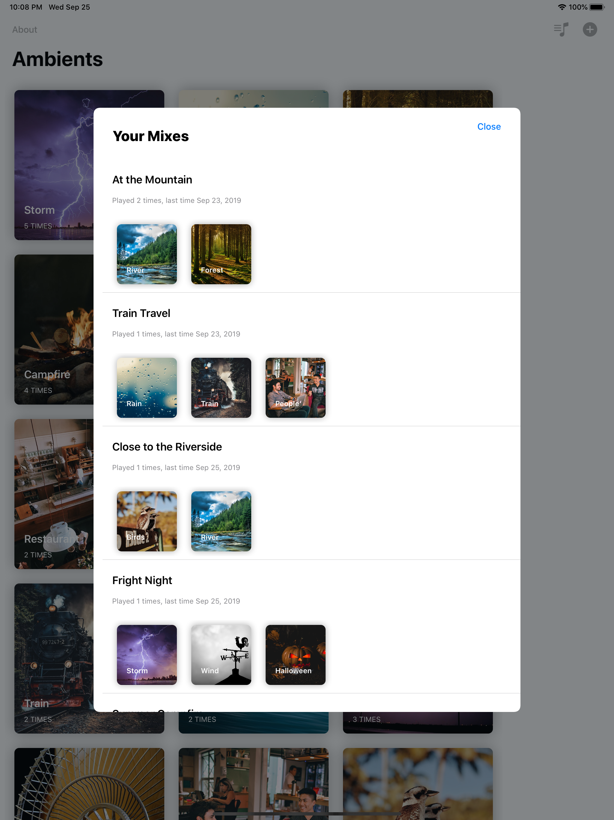 Ambiently − Ambient Sounds