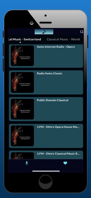 Radio Swiss Classic App su App Store
