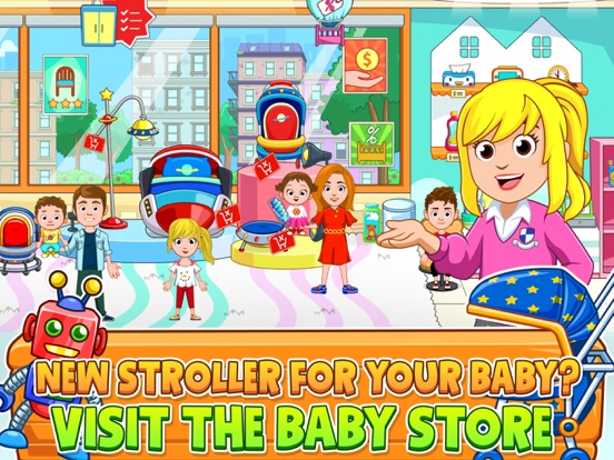 My City : Babysitter iPad app afbeelding 4