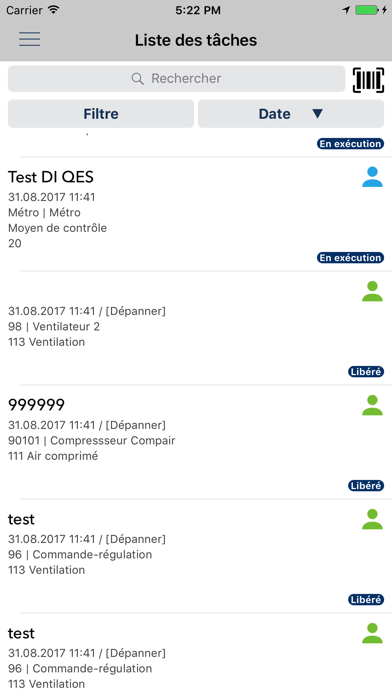 CareOffice Touch Screenshot