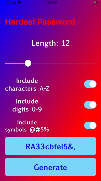 Hardes password screenshot-3