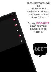 spamsms - block junk messages ipad images 2
