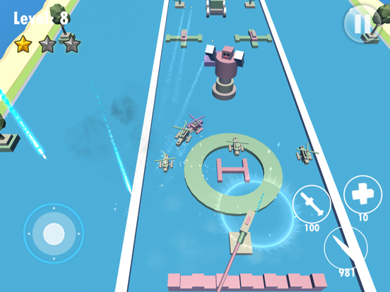 Screenshot #6 pour Helicopter Adventu Battle