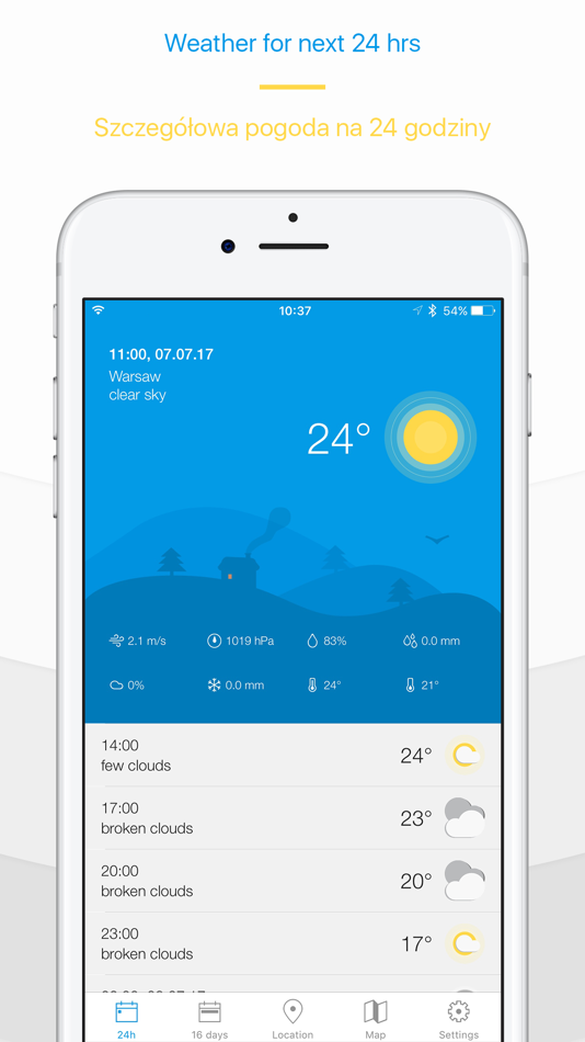 Weather 16 days forecast - 2.3.1 - (iOS)