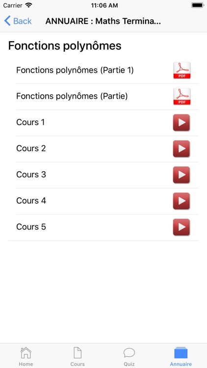 Maths Terminale ES screenshot-6