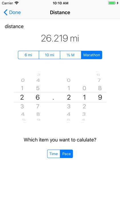Runners Calc