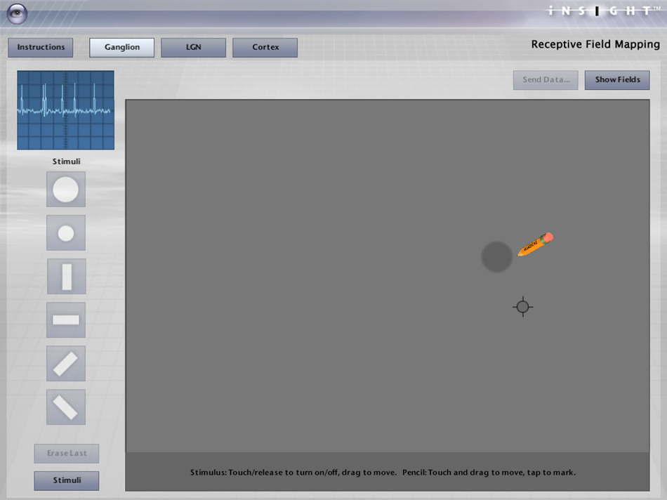 #2. iNSIGHT Receptive Field Maps (iOS) Ved: Polyhedron Learning Media, Inc.