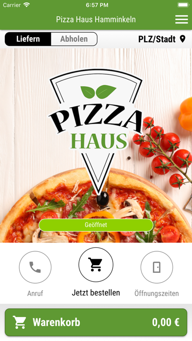 Screenshot #1 pour Pizza Haus Hamminkeln