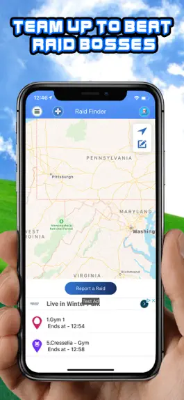 Game screenshot Raid Finder for Pokemon Go apk