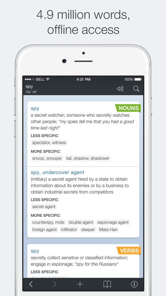 #1. Advanced English Dictionary HD (iOS) Podle: JDMI Kft.