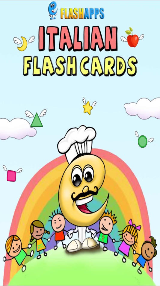 Italian Baby Flash Cards - 3.6 - (iOS)