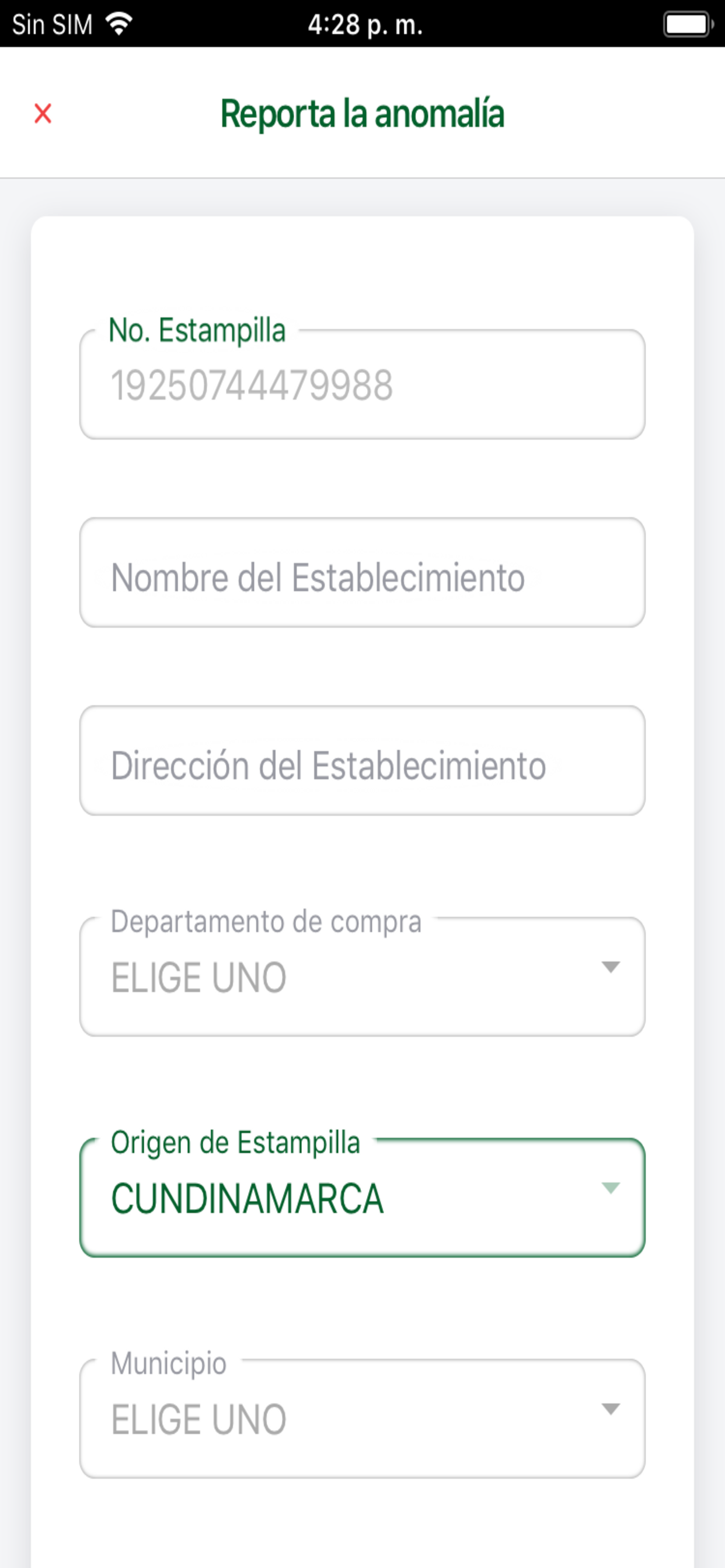 TTI Estampillas