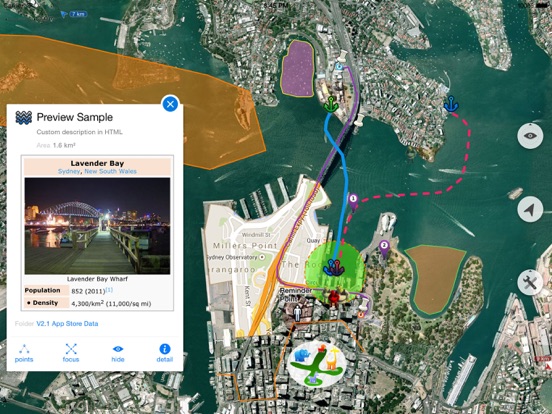 Map Plus (GIS Editor + Offline Map + GPS Recorder) screenshot