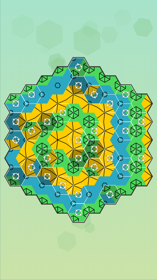 #6. Aurora Hex - Pattern Puzzles (iOS) 由: Final Game Studio