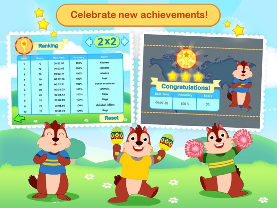 Awesome Memory Match iPad screenshot