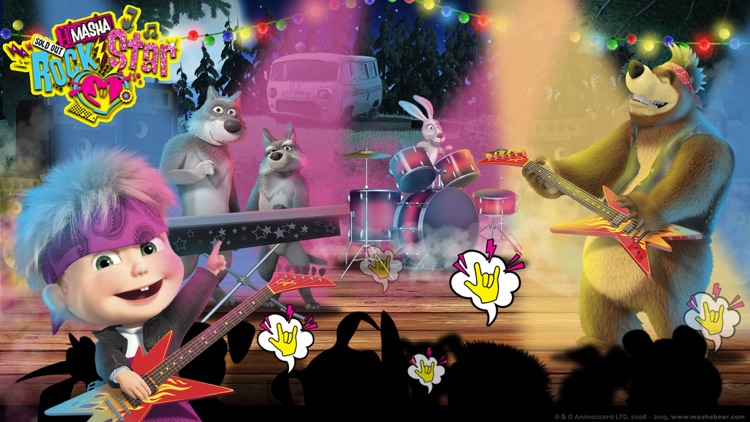 Masha and the Bear: Music Game