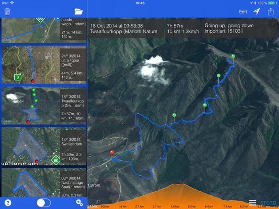 Hike iPad screenshot 5 - Health & Fitness app