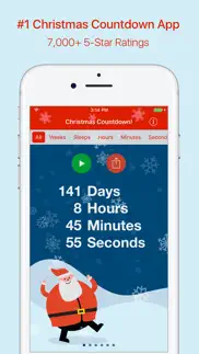 christmas countdown! iphone screenshot 1