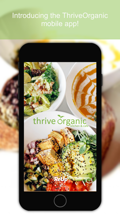 How to cancel & delete Thrive Organic Restaurant from iphone & ipad 1