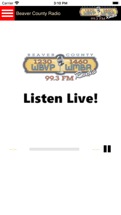 Screenshot #1 pour Beaver County Radio