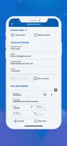 Quick Invoice Maker screenshot #4 for iPhone