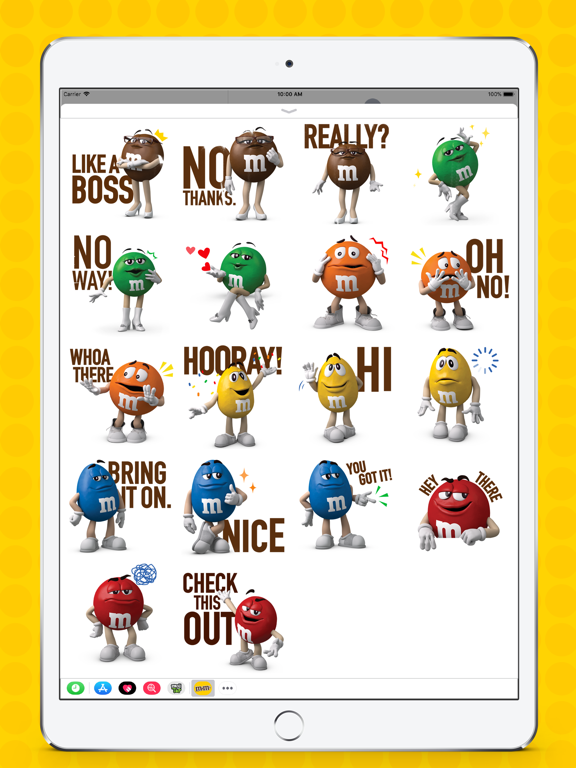 Screenshot #6 pour M&M'S Stickers