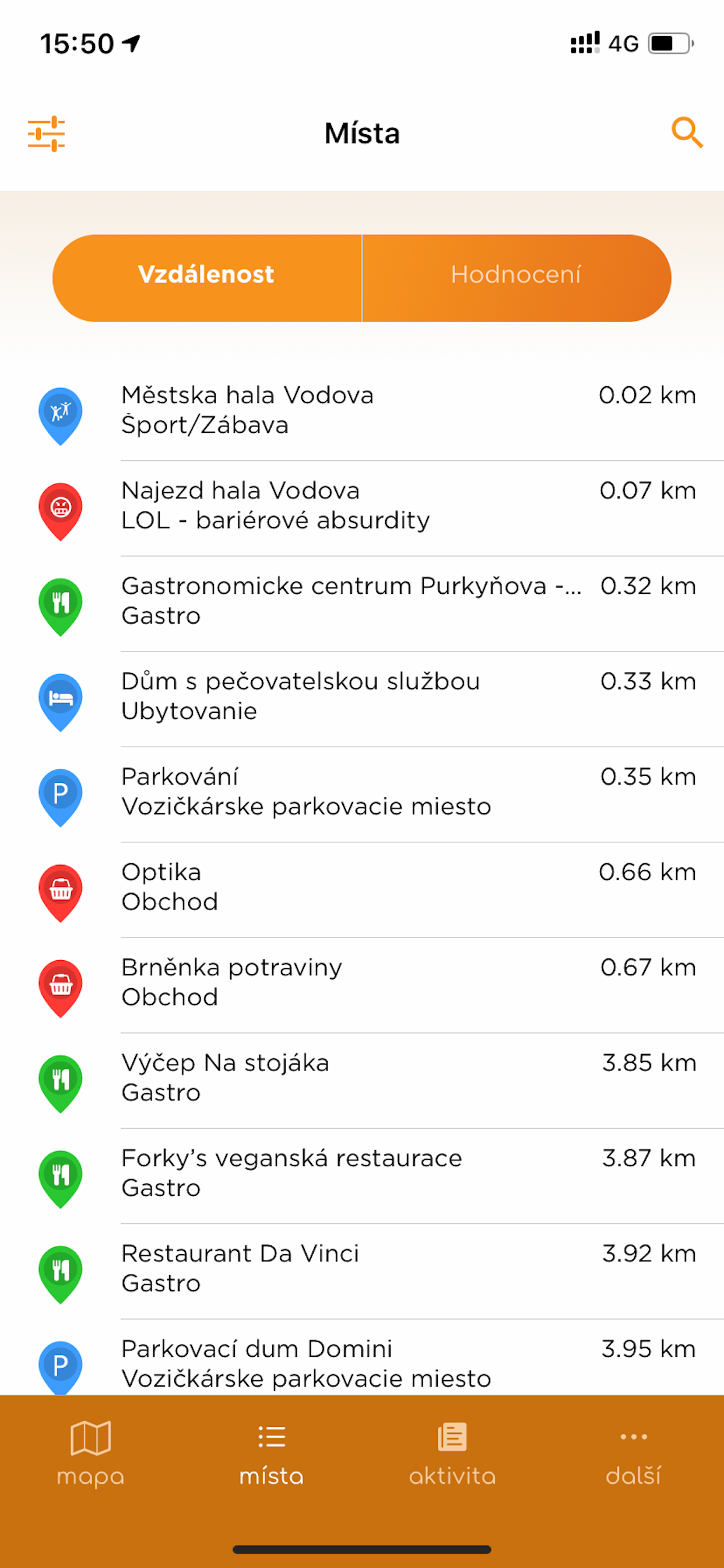 VozickarMAP screenshot 7