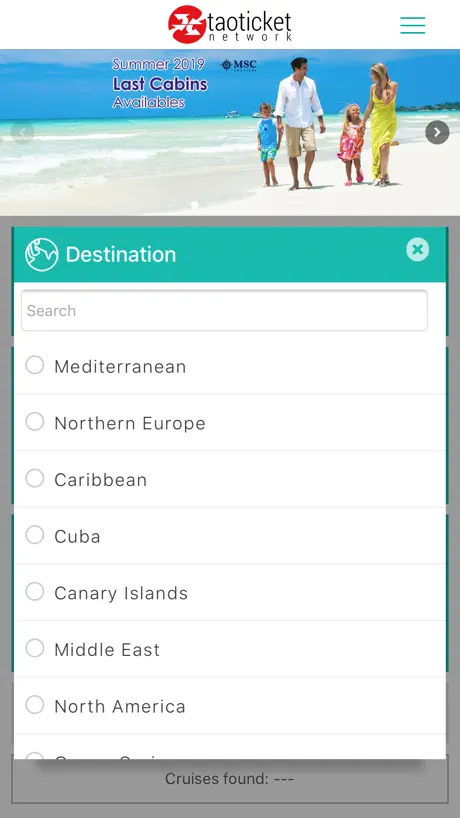 Taoticket - Cruises