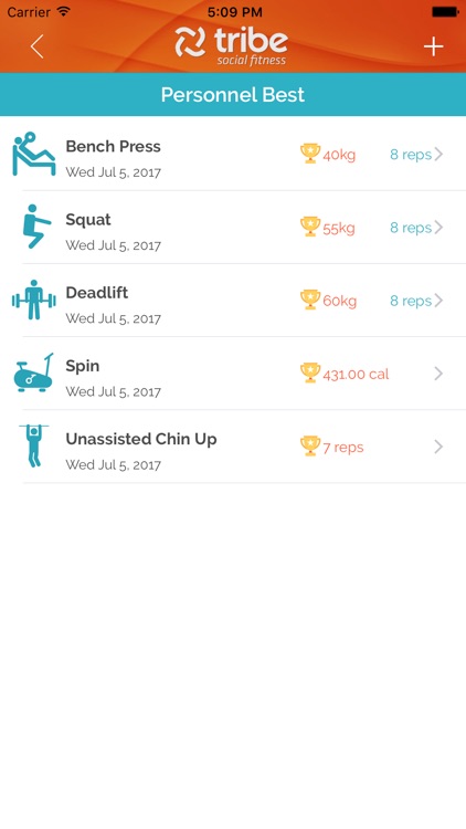 Tribe Social Fitness