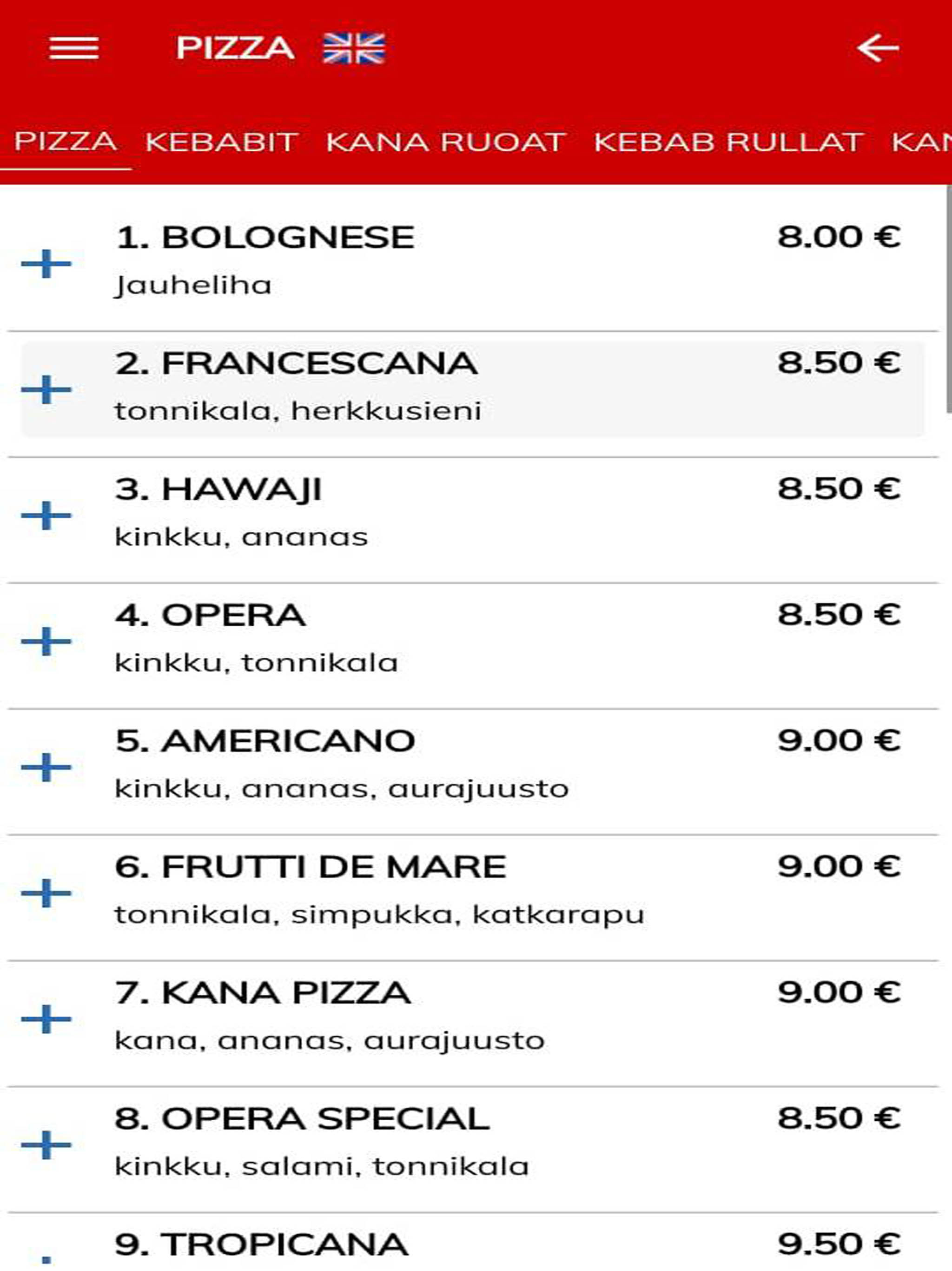Bene Kebab and Pizza