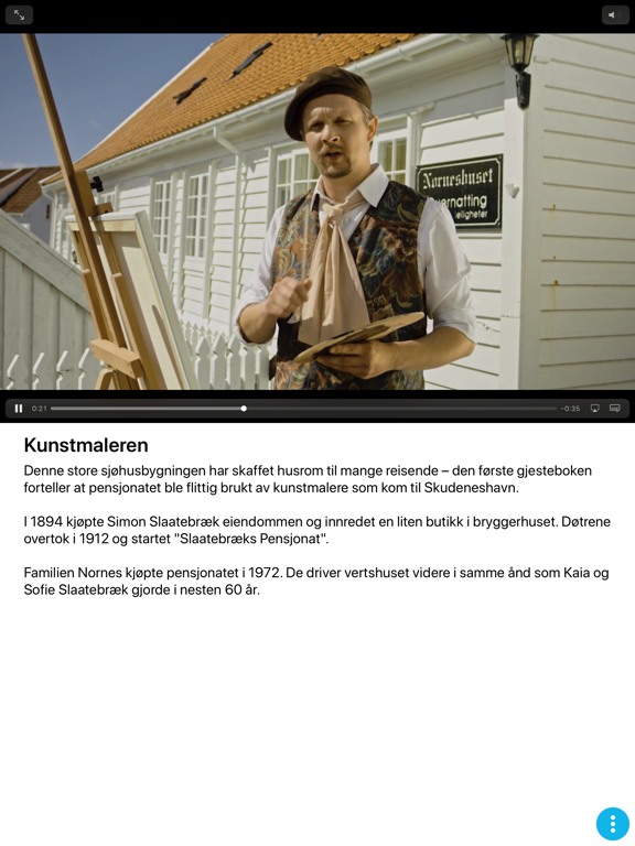 Time Travel in Karmøy iPad screenshot