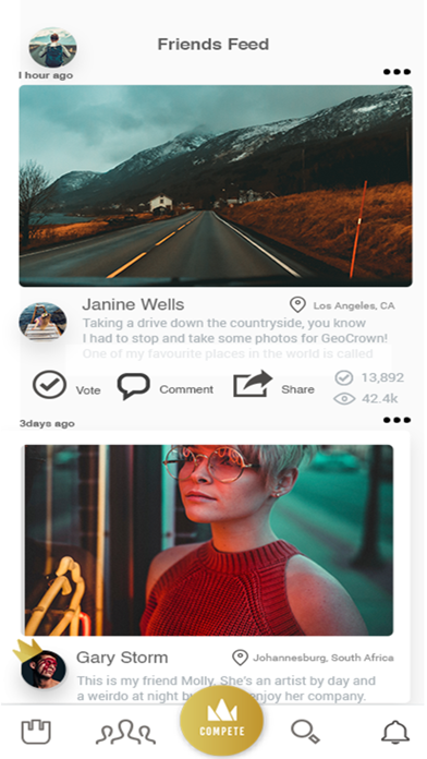GeoCrown iPhone screenshot 8 - Photo & Video app