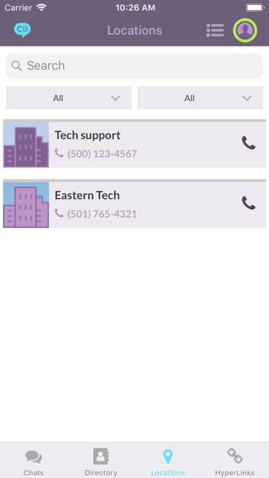 ChatBunker Screenshot