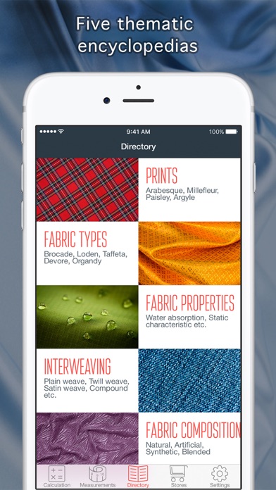 All about Fabrics Screenshot