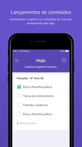 Game screenshot Portabilis Diário apk