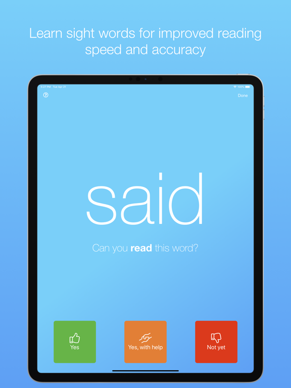 Bright Phonics iPad screenshot