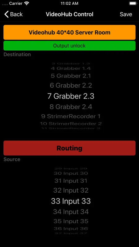 VideoHubControl screenshot 1 of 10