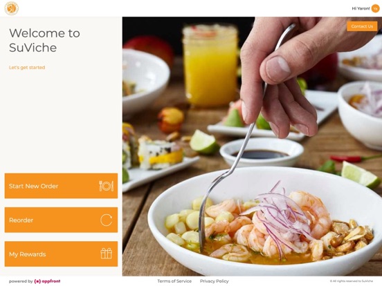 SuViche iPad screenshot 1 - Food & Drink app