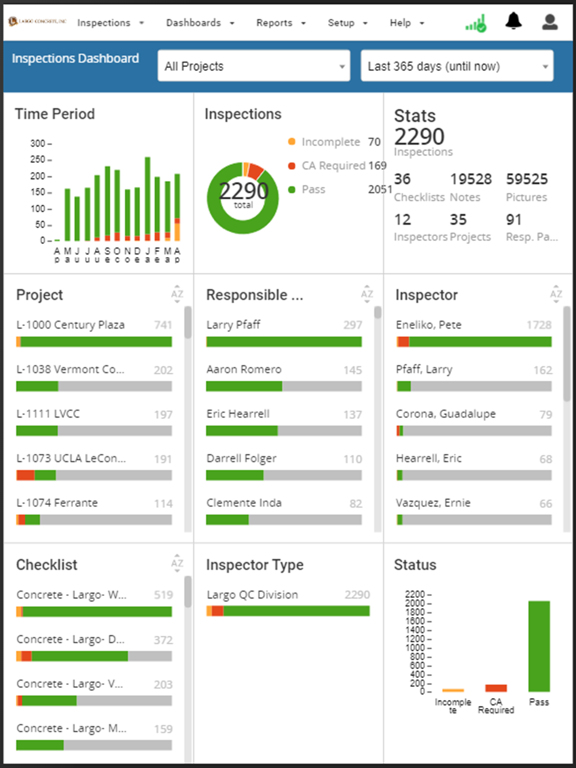 FTQ360 Mobile Inspection iPad screenshot 2 - Business app