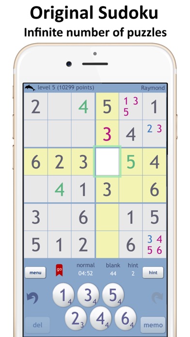 Screenshot #1 pour Sudoku 6 Pro