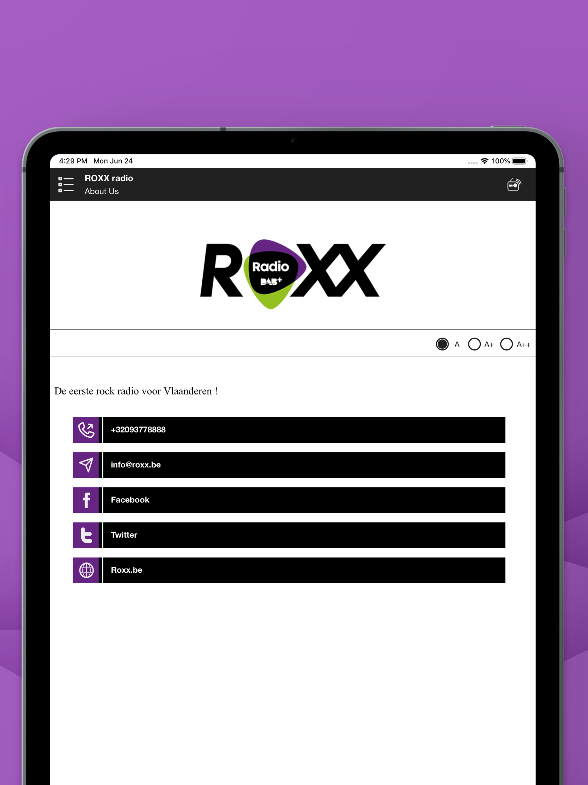 ROXX radio screenshot 9