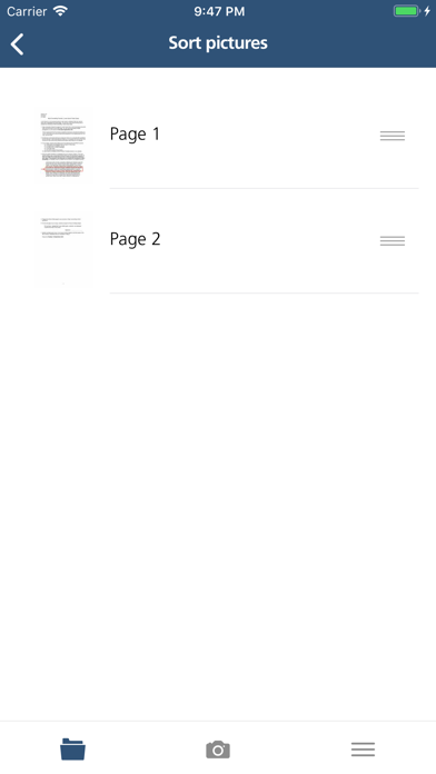 App screenshot