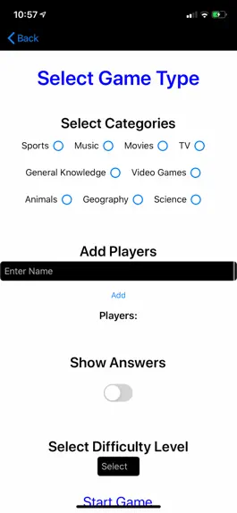 Game screenshot Table Trivia apk