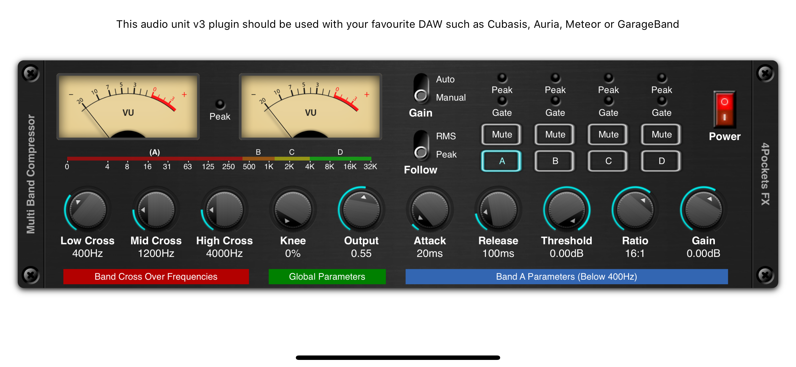 Multi-Band Compressor Plugin