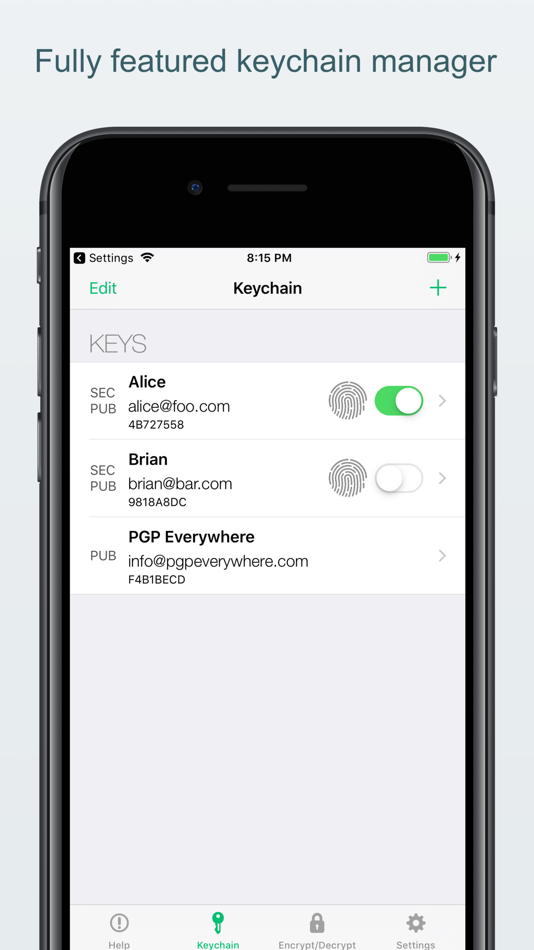 #5. PGP Everywhere (iOS) 来自: Future Spin Software, LLC