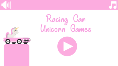 screenshot of Racing Car Unicorn Games 1