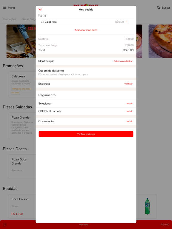 Screenshot #6 pour Di Forni Pizzaria Delivery